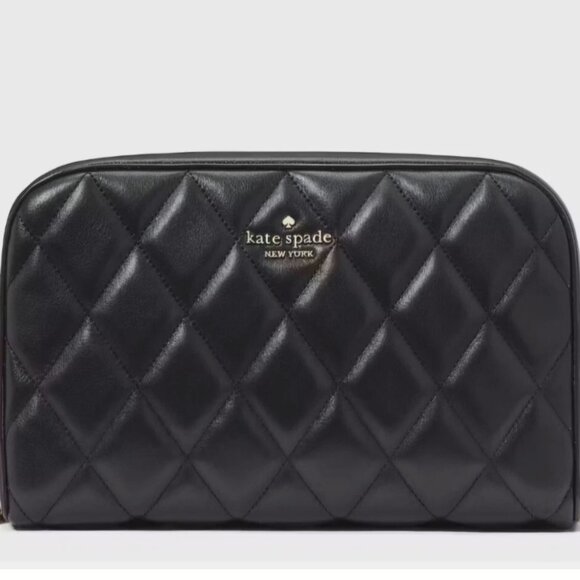 Kate Spade Carey Quilted Mini Camera Smooth Leather Crossbody Bag Purse - Picture 4 of 6